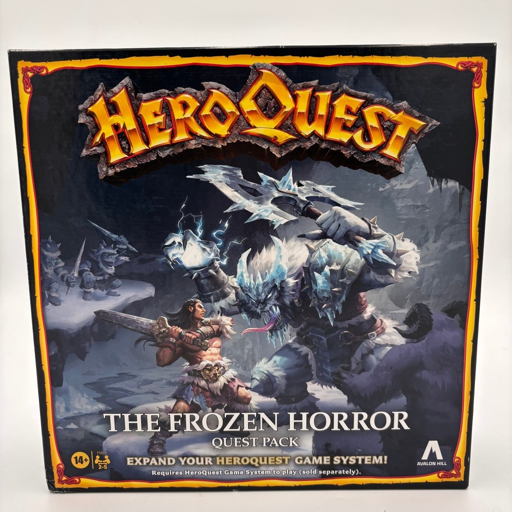 Avalon Hill HeroQuest The Frozen Horror Quest Pack